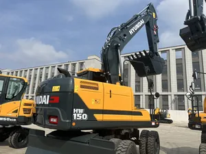 Vente Flash - Meilleur Prix - Fournisseur d'Usine - Excavatrice sur Pneus de Quinze Tonnes Haute Performance, Fiable, Puissante et Efficace HW150 - Product Image 3