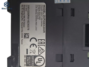 DVP20EX200R PLC ตัวควบคุมลอจิกแบบตั้งโปรแกรมได้ โมดูลควบคุมอุตสาหกรรม ตัวควบคุมแบบตั้งโปรแกรมได้ อุปกรณ์ควบคุมอัตโนมัติ ลอจิก - Product Image 1