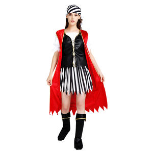 Usine nouveau Design Sexy pour les filles fête chaude populaire adulte <span class=keywords><strong>femme</strong></span> Pirate Costume <span class=keywords><strong>Halloween</strong></span> noël <span class=keywords><strong>pas</strong></span> <span class=keywords><strong>cher</strong></span> personnalisé Anime Costume - Product Image 4