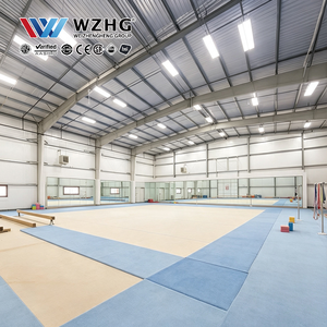 Bâtiment à structure en acier pour l'entraînement de gymnastique en salle destiné aux clubs sportifs et aux programmes d'entraînement sportif en salle dédiés - Product Image 1