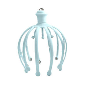 Alta qualidade plástico prático 12 garra polvo cabelo cabeça couro cabeludo massagem ferramenta cabeça massageador - Product Image 1