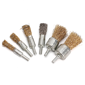 <span class=keywords><strong>Spazzole</strong></span> Metalliche <span class=keywords><strong>per</strong></span> Trapano con Gambo <span class=keywords><strong>per</strong></span> Rimozione Ruggine, Corrosione e Vernice da Garage e Piccoli Spazi - Product Image 1