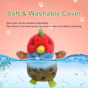 <span class=keywords><strong>Prezzo</strong></span> di fabbrica animali di peluche simpatici giocattoli di simulazione di peluche per uccelli con ali svolazzanti attivate con tocco passero esercizio interattivo giocattolo per gatti - Product Image 6