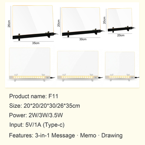 Tablette d'écriture LED créative pour enfants, écran lumineux pour gribouillage, tablette éducative pour l'apprentissage artistique, cadeau préscolaire - Product Image 6