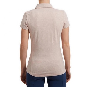 Women's Horse Riding Custom Design Logo for Shirt-Ladies <b>Classic</b> Button Embroidered Polyester/Cotton Jersey Fabric Breathable - Product Image 3