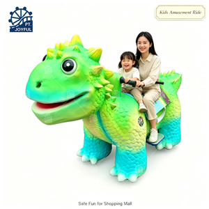 Coche eléctrico de dinosaurio para niños, equipo de entretenimiento animatrónico para parques temáticos - Product Image 2