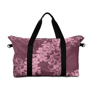 Hawaiian Lei baskı çanta Oxford bez hafif su geçirmez Druff çanta katlanır çanta özel seyahat ToteBag