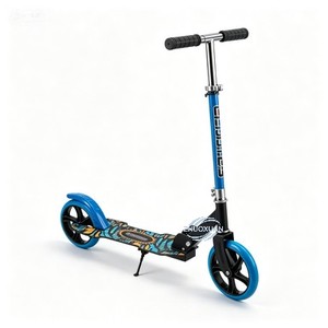 Patinete Ligero Plegable de Aluminio con Ruedas Grandes de 200 mm, Patinete Urbano - Product Image 6