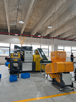 Ligne de production de granulateurs de cuivre à 99 % de pureté 200~300 kg/h – Machine automatique de recyclage de câbles usagés pour réduire les coûts de main-d'œuvre