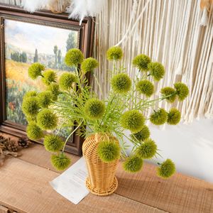 Flor de Diente de León Artificial Winona, PVC Verde, Decoración Realista para Bodas, Estilo INS, Comercio Electrónico Transfronterizo - Product Image 1