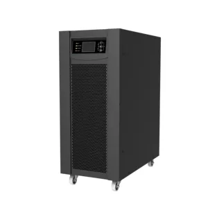 Uninterruptible बिजली की आपूर्ति यूपीएस 6kva 6KVA 4.8KW अधिक सटीक यूपीएस 220V शुद्ध साइन लहर ऑनलाइन यूपीएस सिस्टम ऑनलाइन एकल चरण