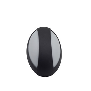 Lampe murale extérieure Gepu Lighting 12W ovale en aluminium étanche minimaliste pour cour, couloir, sous-sol GP-B077 - Product Image 5