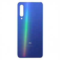 Coque arrière en PC bleue avec finition miroir anti-traces de doigts pour téléphone portable Mi 9 SE sans support, sans accessoires supplémentaires