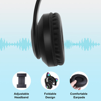 Auriculares plegables con orejas de gato, auriculares plegables con orejas de gato, auriculares