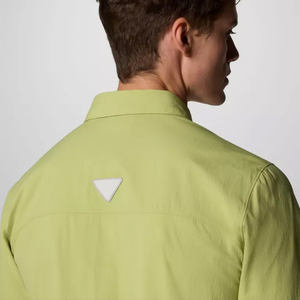 Camisa de pesca con botones, sublimada, de poliéster microfibra, camuflaje, estilo aborigen, talla extra grande, para campamento de atún. - Product Image 5