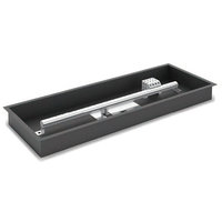 Chauffage extérieur naturel w, Table de foyer avec brûleurs, pot en verre au gaz Propane