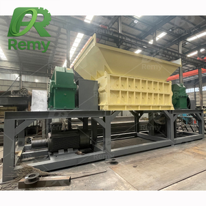 Large Scale Twin Shaft Shredder Machine for <strong>Shredding</strong> <strong>Rubber</strong> Tires and Heavy Scrap Components - Product Image 4