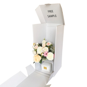 Vente en gros grandes boîtes postales florales personnalisées de haute qualité pour plantes de transport ondulées <span class=keywords><strong>fleurs</strong></span> éternelles Boîte d'expédition - Product Image 1