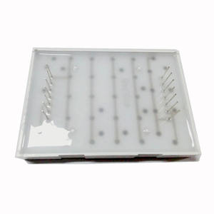 תצוגת LED מטריצת נקודות <span class=keywords><strong>4</strong></span> אינץ' 5*<span class=keywords><strong>7</strong></span> באיכות טובה, דגם Houkem-40057-BSR אדום סופר - Product Image 2