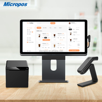 Terminal Punto de Venta Portátil de 10 Pulgadas con Impresora, Equipo Financiero, Tableta Inteligente Android