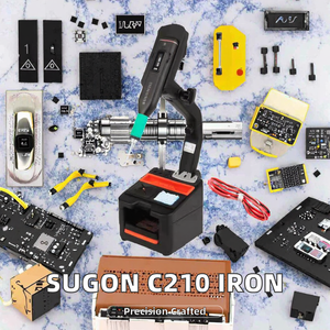 Soldador Digital Termostático <span class=keywords><strong>de</strong></span> Alta Precisión <span class=keywords><strong>de</strong></span> 55G para Estación <span class=keywords><strong>de</strong></span> <span class=keywords><strong>Soldadura</strong></span> Termostática <span class=keywords><strong>de</strong></span> Radio <span class=keywords><strong>SUGON</strong></span> C210 - Product Image 2