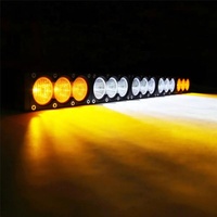 La puissance élevée de 27 "pouces 150w a mené la barre lumineuse auxiliaire de conduite avec la couleur ambre blanche jaune de barre lumineuse d'off road de Ledbar