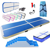 Tapis de gymnastique gonflable personnalisé de 10 m pour la gymnastique et le tumbling – Grand tapis gonflable pas cher pour le tumbling