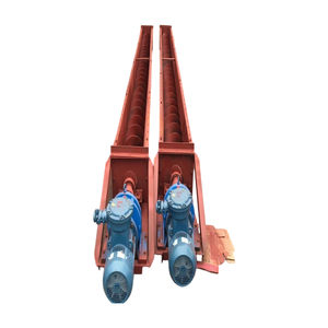 U-vormige schroefconveyor, schroefhefmachine voor cement/zand/droog poeder/korrels, roestvrijstalen schachtloze buisvormige schroef - Product Image 6