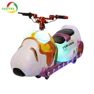 Indoor Children's Electric Car Battery-powered Bumper Panda Ride-On for Kids Fiberglass and Metal Material for Adults - Product Image 1