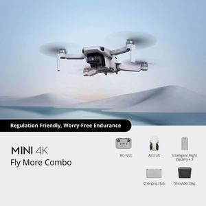 Mini Dron 4K para Principiantes, Combo Fly More, Menos de 249g, Video 4K/30fps, Transmisión de Video de 10km, Retorno a Casa - Product Image 6