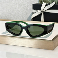 Nouvel Arrivage – Lunettes de Soleil Rétro Grandes Carrées en Métal Poli à la Main avec Acétate, Idéales pour le Voyage et la Conduite, pour Femmes Modernes – Style 6056