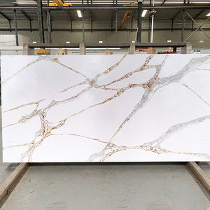 Losas de Cuarzo Artificial Calacatta Primo 5075 de Goldtop Stone, ODM/OEM, Personalizadas para Baños Modernos, Mesas de Cocina y Encimeras - Product Image 1
