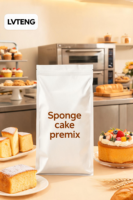 Préparation en poudre pour gâteaux 100% pure, enzymes de qualité supérieure, 20kg LT-T2023, pour boulangerie commerciale, préparation facile, performance stable