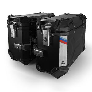 Coppia di Valigie <span class=keywords><strong>Laterali</strong></span> da <span class=keywords><strong>Moto</strong></span> F2-<span class=keywords><strong>MOTO</strong></span> da 46L <span class=keywords><strong>Bauletti</strong></span> Impermeabili <span class=keywords><strong>per</strong></span> Motocicletta - Product Image 2