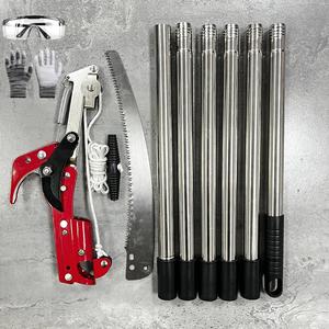 Hướng dẫn sử dụng 2.6m Kính thiên văn cây cực pruner DIY lớp mở rộng chiều cao có thể điều chỉnh Rod cho cắt tỉa cành & cắt tỉa cây vườn - Product Image 2