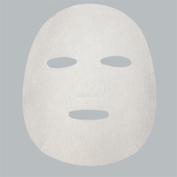 Masque facial en soie Ginseng Tencel Feuille de fibre naturelle Papier rempli de sérum Produit de soin de la peau de qualité supérieure
