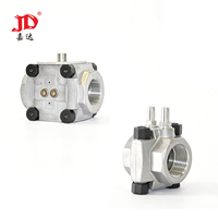 Vanne à gaz proportionnelle linéaire en aluminium JIADA, régulation de débit de gaz progressive pour une combustion proportionnelle