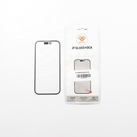 Novecel – Verre extérieur de remplacement en gros OEM avec OCA pour écran tactile d'iPhone 17, 16 Pro, 16e, 14 – Remplacement de verre extérieur fissuré