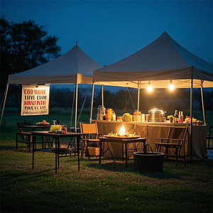 Lều xếp di động ngoài trời, mái che 3x3m, khuyến mãi, dùng cho sự kiện, đang bán - Product Image 2