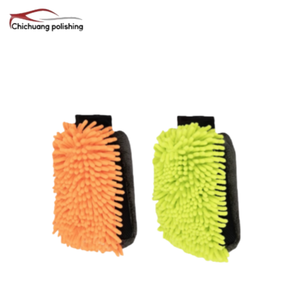Guantes de microfibra de chenilla con diseño deportivo para el cuidado del coche, perfectos para uso doméstico, manoplas de lavado y toallas para el cuidado y limpieza del vehículo. - Product Image 6