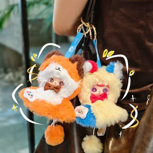 Auténtico <span class=keywords><strong>Crie</strong></span> Let It Clear Quickly Series Caja Sorpresa de Peluche, Colgante de Muñeca Sunny Adorable, Animal de Peluche Kawaii, Set de 6 Piezas, Llavero - Product Image 1