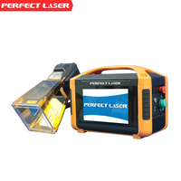 Máquina de Marcado Láser de Fibra Portátil, Grabador Láser Portátil de 20W 30W, Impresora Industrial de Placas de Identificación Metálicas, Mini Herramienta de Marcado CNC