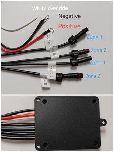 Kingshowstar 15A 35A 50A điện lớn màu duy nhất Led đa khu BT ứng dụng điều khiển với RF từ xa - Product Image 4