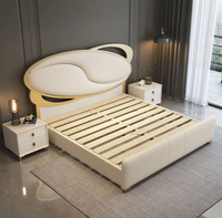 Lit king size haut de gamme pour chambre principale, lit de luxe haut de gamme, nouveau modèle 2026