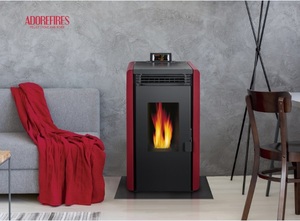 Mini poêle à granulés Design 6KW chauffage WiFi CR-10-2-économique pour cabine de petite pièce - Product Image 2