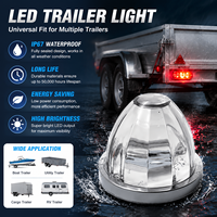 Feu de position latéral LED étanche SAE blanc 12V 24V, type pastèque, haute efficacité, pour camion et remorque