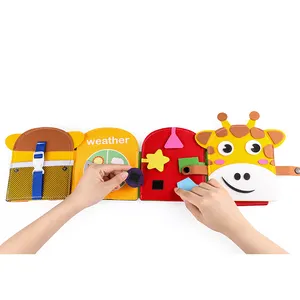 Oem Hot Selling Gift Kids Books & Child Children Cloth Book Baby Kids Early Learning Educational Toys My First Book