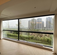 Ventanas Plegables Modernas y Duraderas, Resistentes al Agua y a Huracanes, de Aluminio, Vidrio y PVC, Insonorizadas, para Torre