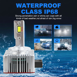 Lampadine LED OEM Serie D per Fari, 180W 18000LM Super Luminose 6000K, Sostituzione Xenon HID D1S/D2S/D3S/D4S, 12V, Nuovo Montaggio Universale - Product Image 6