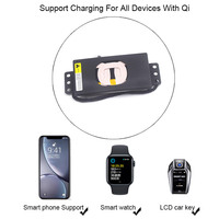 Vtear pour CHANGAN CS55 PLUS 2021-2022 Chargeur de téléphone sans fil pour voiture 15W Qi, plaque de charge rapide, accessoires de modification intérieure
